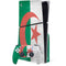 Algeria Flag Distressed PS5 Slim Disk Bundle Skin
